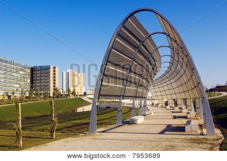 Estructura metálica de Parque