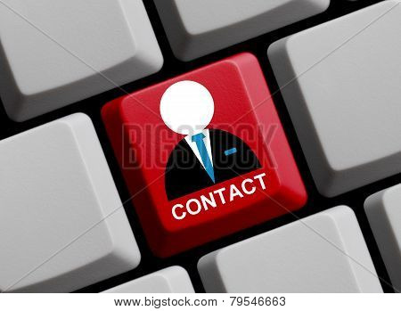 Computer Keyboard contact