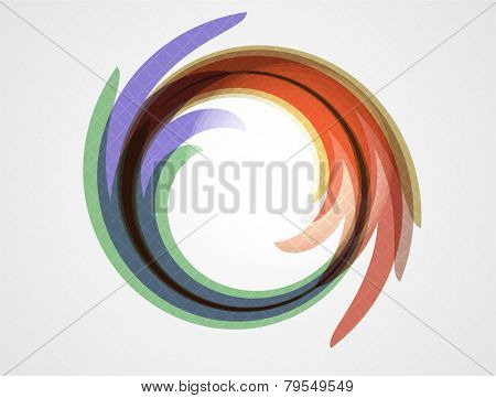 Floral abstraction for your design. Fully vector, enjoy!