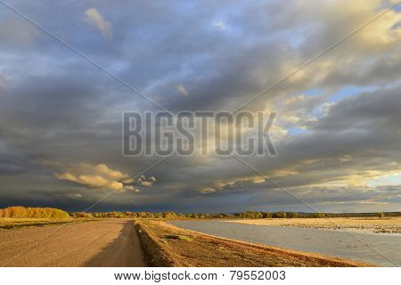 Dramatic Morning Clouds in New Mexico