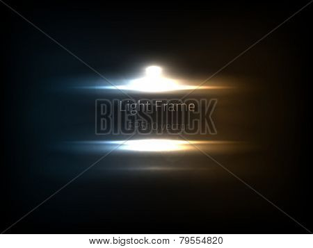 EPS10 vector light frame