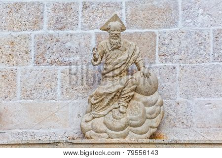 Old stone sculpture