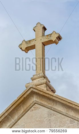 Supetar church cross
