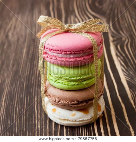 French Macaroons .dessert
