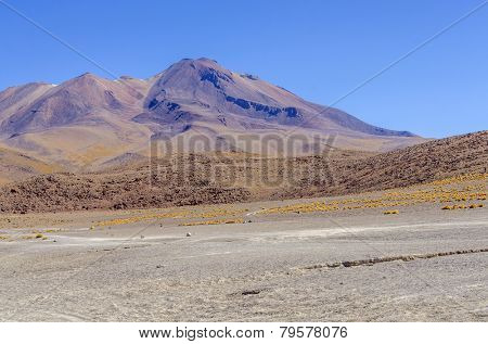 Bolivia, Antiplano - Canapa Lake shore