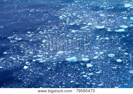 Arctic Iceberg Thawed. Area Novaya Zemlya