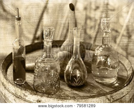 Vintage Glass Utensils
