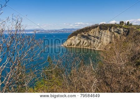Strunjan cliff, Slovenia