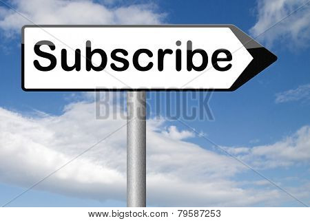 Subscribe here and become a member online free subscription and membership for newsletter or blog join today 