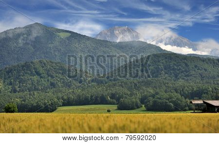 Gorenjska landscape, Slovenia