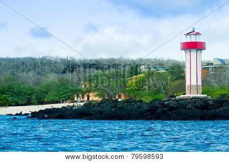 lighthouse in san cristobal galapagos islands