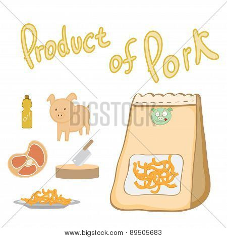 Product Of Pork For Cooking