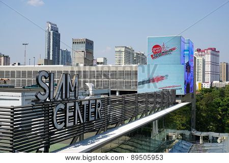 Siam Paragon Mall In The Siam Square Area In Bangkok