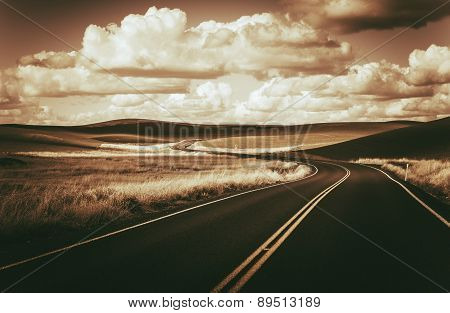 Scenic Winding Road