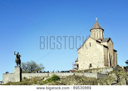 Tbilisi, Metekhi church
