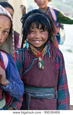 Tibetan Girl, Nepal