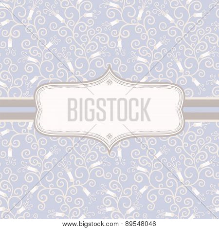 Floral Vintage Background