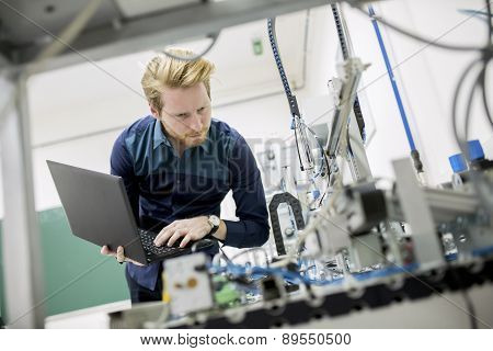 Engineer In The Factory