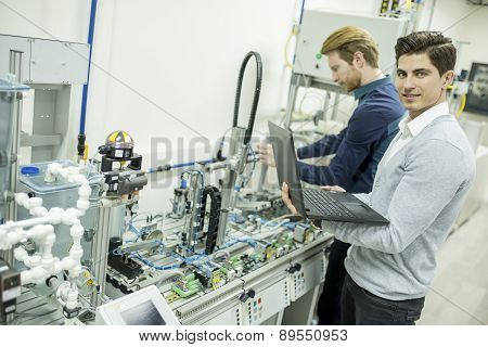 Engineer In The Factory
