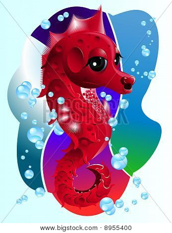 Ocean.Sea_Horse.Cartoon.