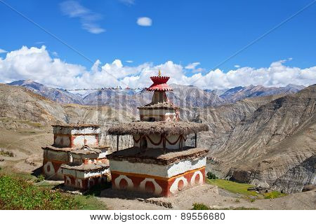 Ancient Bon Stupa in Dolpo, Nepal