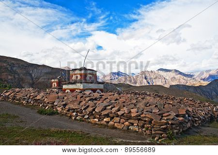 Ancient Bon Stupa in Dolpo, Nepal