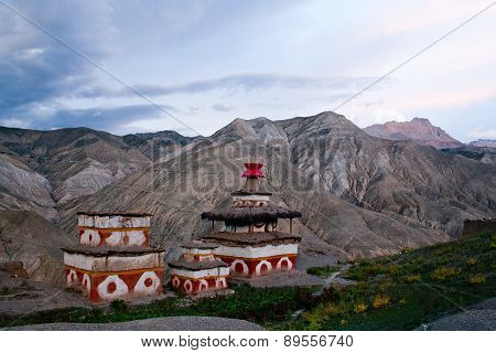 Ancient Bon Stupa in Dolpo, Nepal