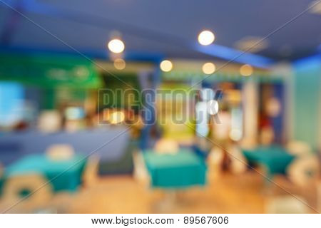Blurred Canteen
