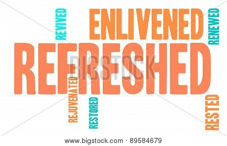 Refreshed Word Cloud