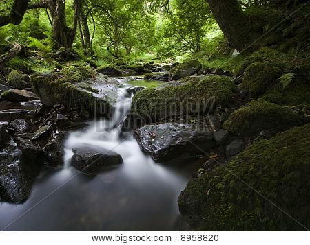 Misty Waterfall