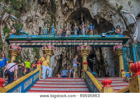 Steps At Batu Caves