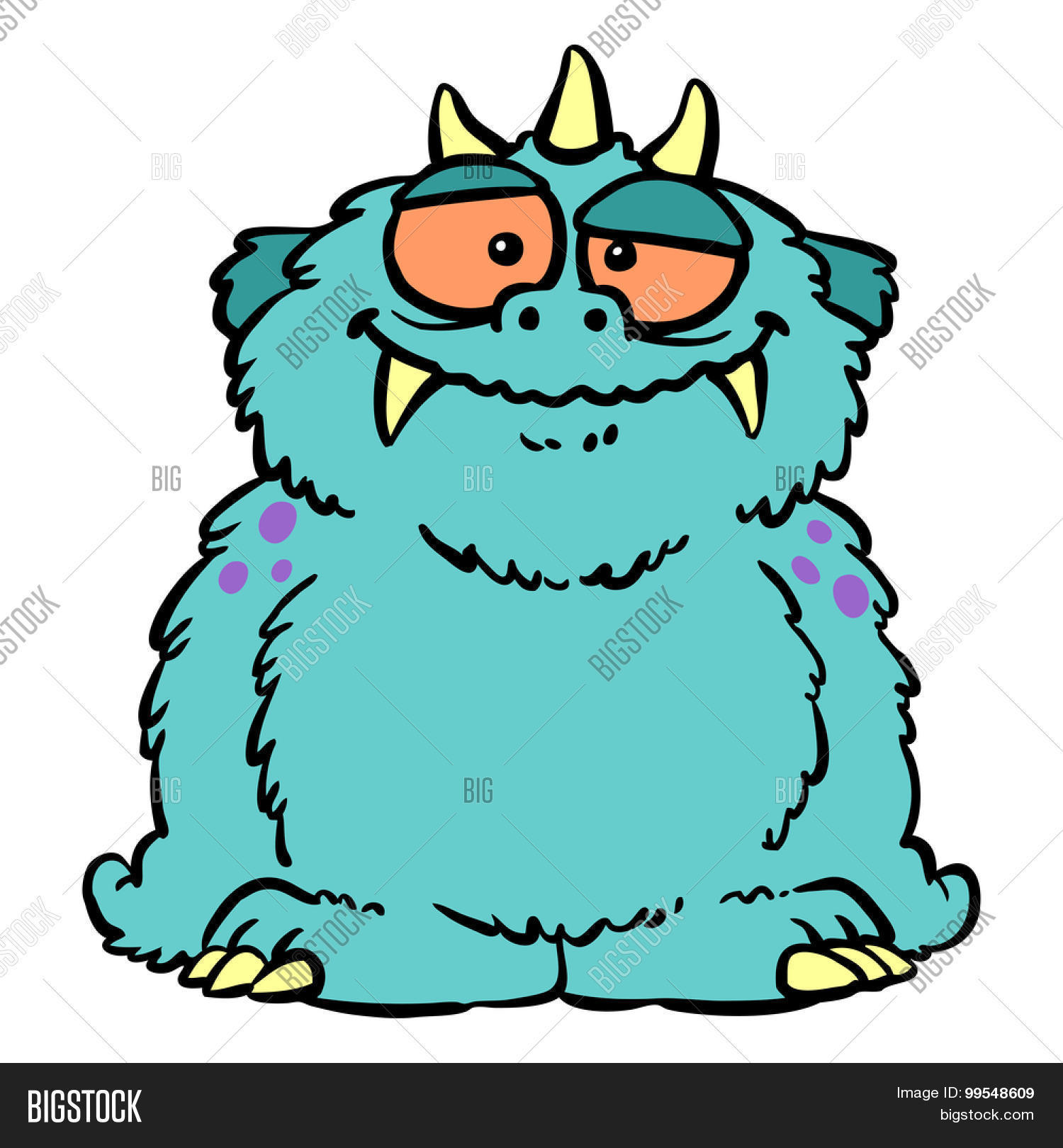cute furry blue image photo free trial bigstock