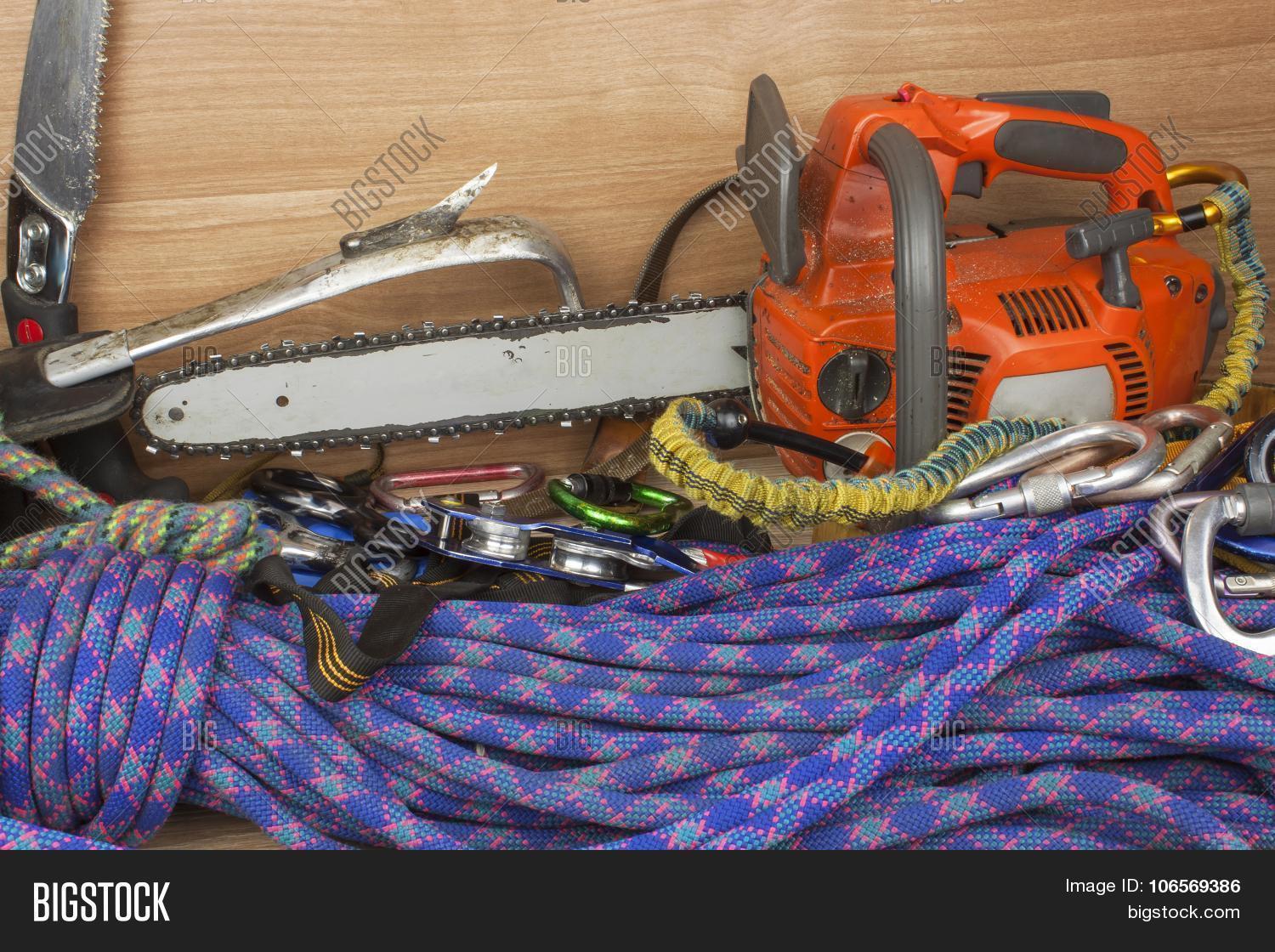 Tools Trimming Trees Image Photo Free Trial Bigstock