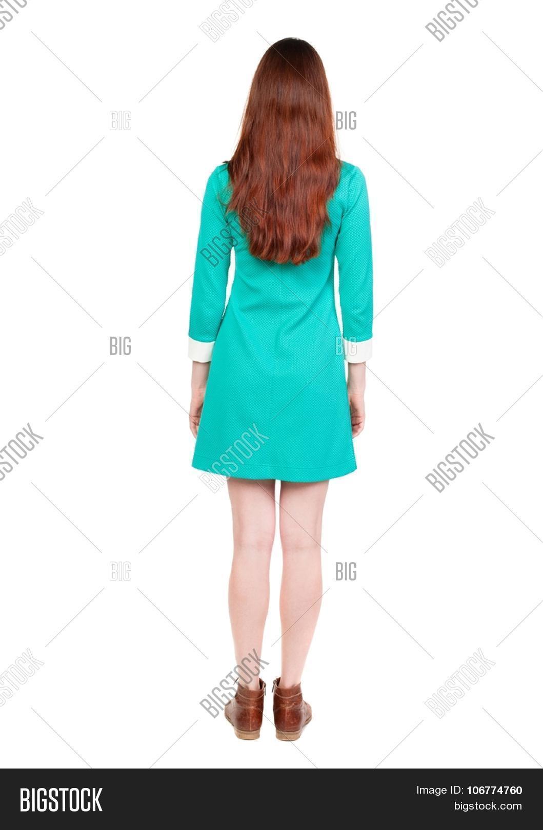 Standard Back View Back View Standing Image & Photo (Free Trial) | Bigstock