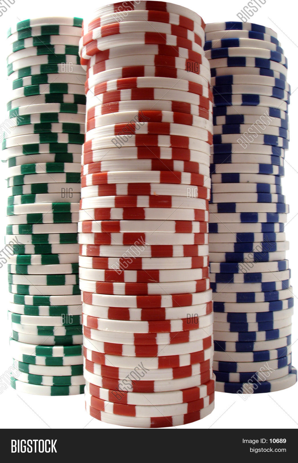 Stacks Poker Chips Image & Photo (Free Trial) Bigstock