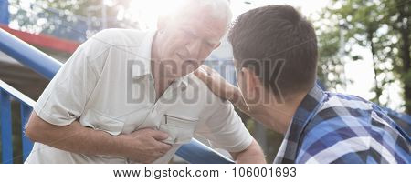Caring Young Man