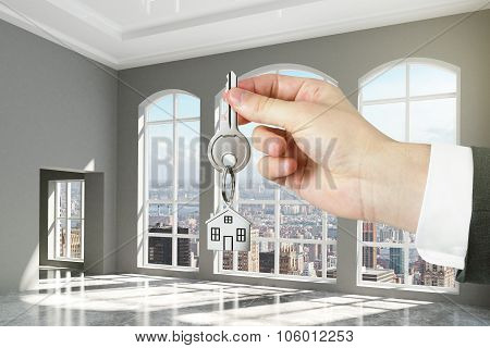 Concept Of The Keys To The New Loft Apartments