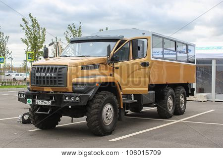 Updated Ural Truck Running On Cng