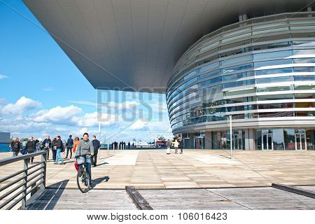 Copenhagen, Denmark - September 18: The Copenhagen Opera House, Designed By Henning Larsen On Septem