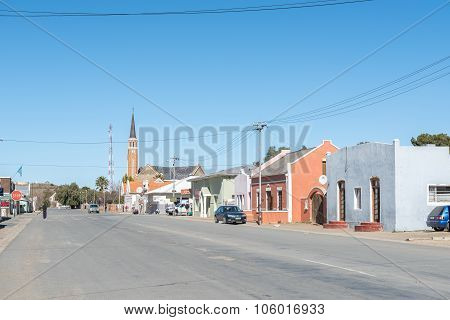 Street Scene In Carnavon