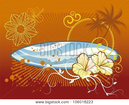 surfing background