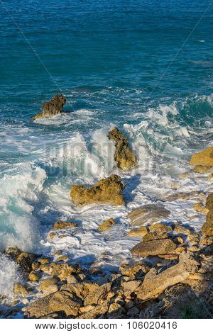 Kathisma Beach, Lefkada Island in Ionian Sea, Greece.