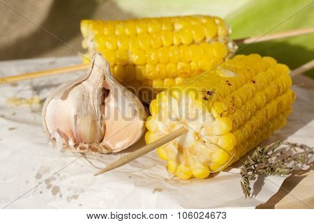 Grilled corn
