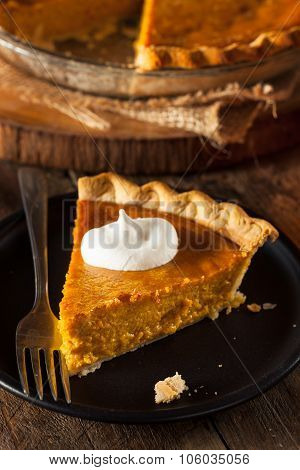 Festive Homemade Pumpkin Pie
