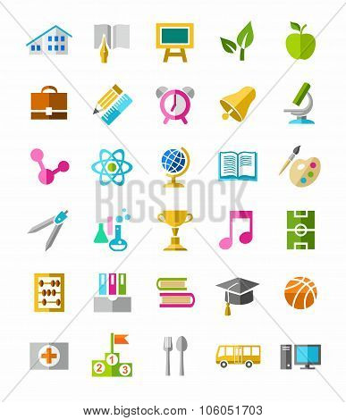 Education Colorful Icons.eps