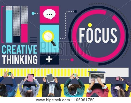 Focus Concentrate Definition Target Point Concept