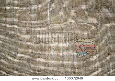 Old Sacking. Background