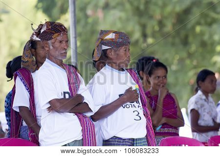 Traditional Leaders In East Timor