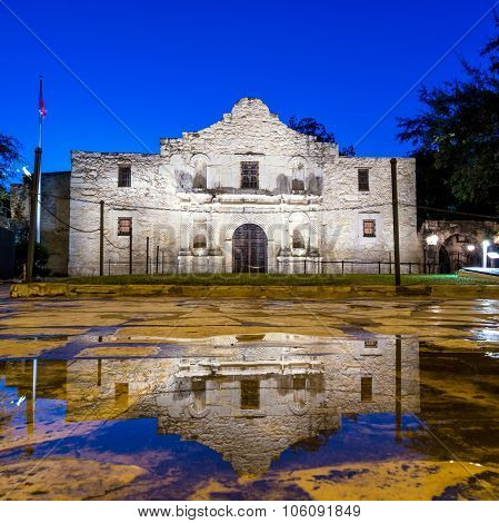 The Historic Alamo, San Antonio, Texas.