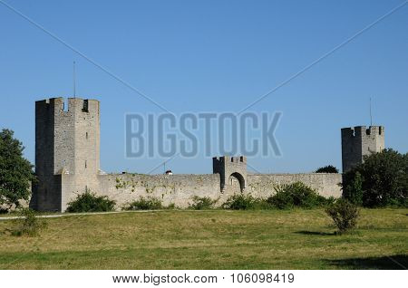 Sweden, The Old And Picturesque City Of Visby